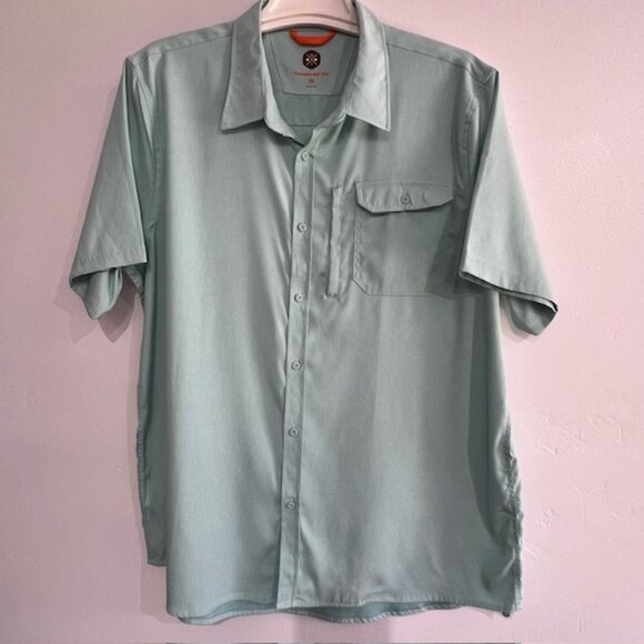 Mountains and Isles Other - NWOT Mountain and Isles Mens button-down shirt, UPF 50+ Protect, Quick Dry, 2XL